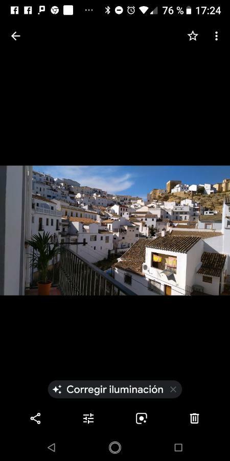 Апартаменты Apartamento Con Vistas Al Rio Setenil De Las Bodegas Экстерьер фото