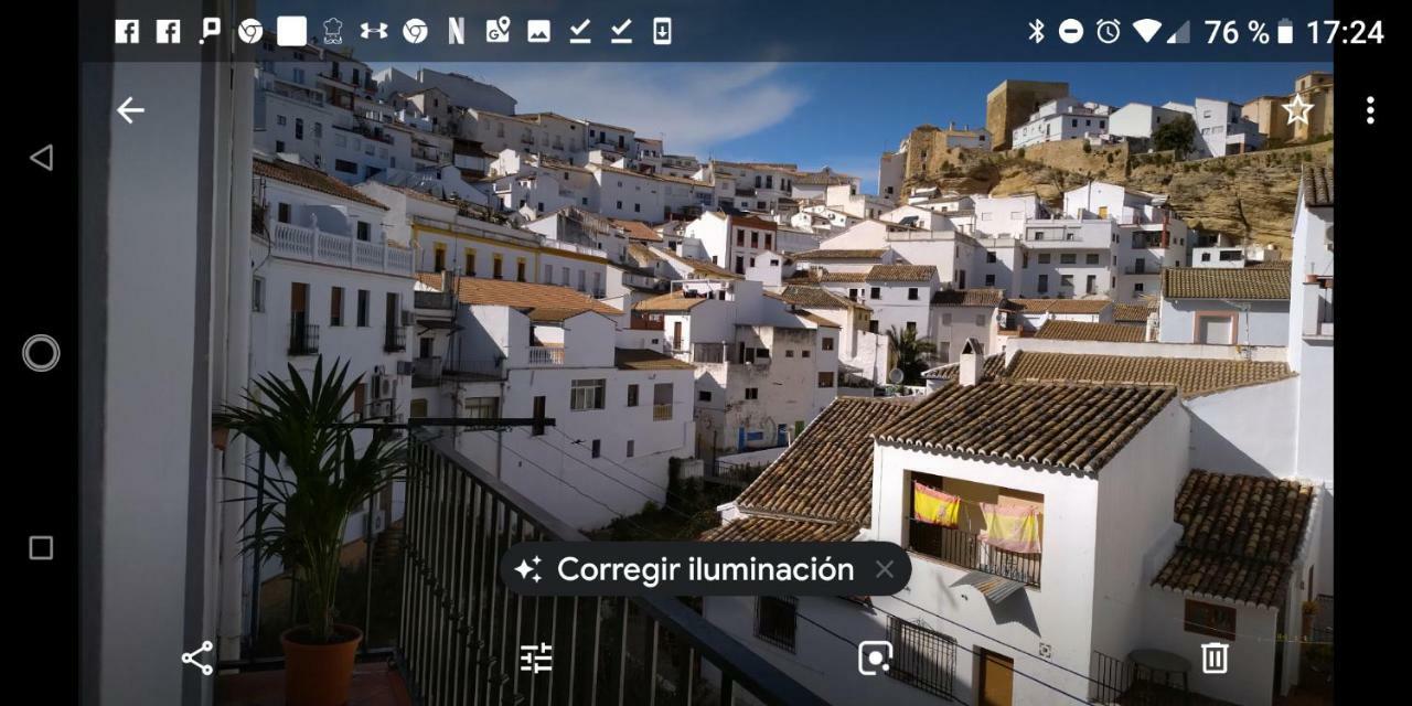 Апартаменты Apartamento Con Vistas Al Rio Setenil De Las Bodegas Экстерьер фото